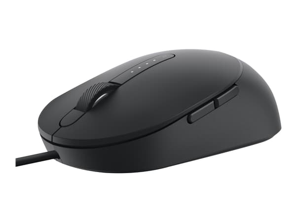 Dell MS3220 Laser Wired Mouse, Morty, Black, BrownBox, Primax, WW (5T4J0)