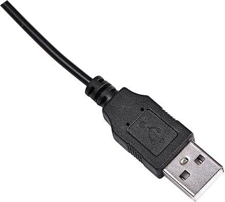 Spire Archer II, Optisk, USB Type-A, 1000 DPI, Sort