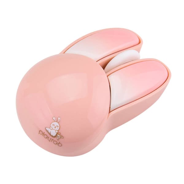 Langaton MOFII hiiri + Bluetooth Rabbit M6DM öljymaalaus (valkoinen-vaaleanpunainen)