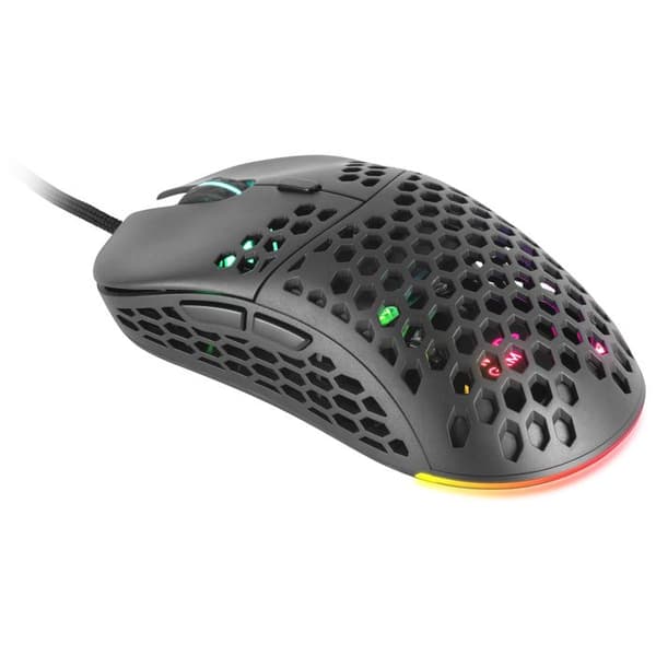 Mars Gaming MM55 RGB trådad gamermus (svart)
