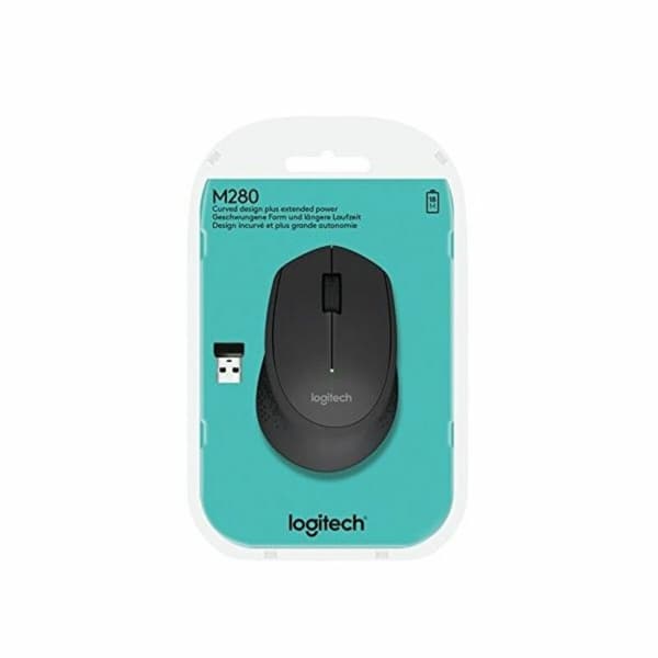 Trådlös optisk mus Logitech 910-004287 1000 dpi Svart (1 antal)