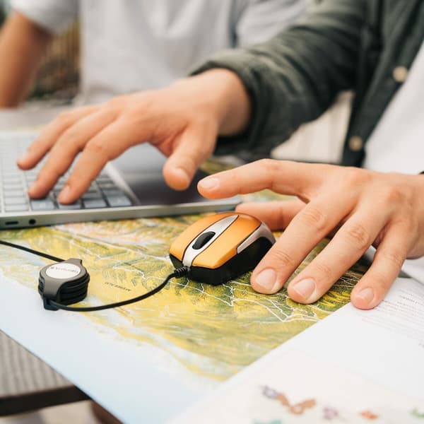 Optisk Mus Verbatim GO MINI TRAVEL Orange