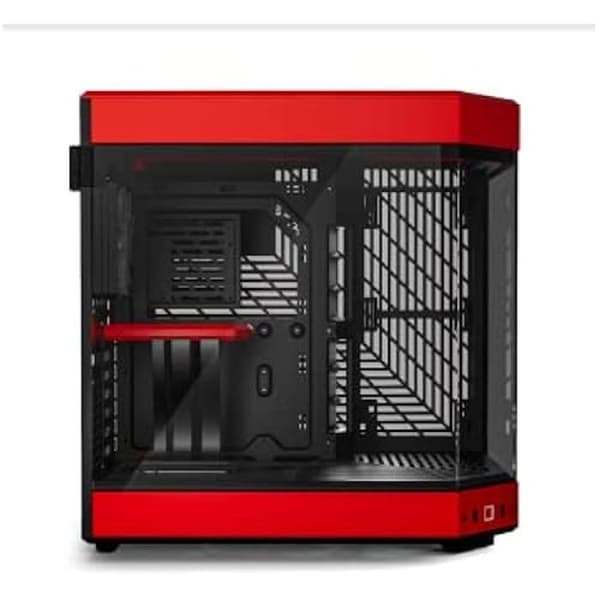 Datorfodral - HYTE - Y60 RD ATX - Röd - Trådbunden - Optisk teknik