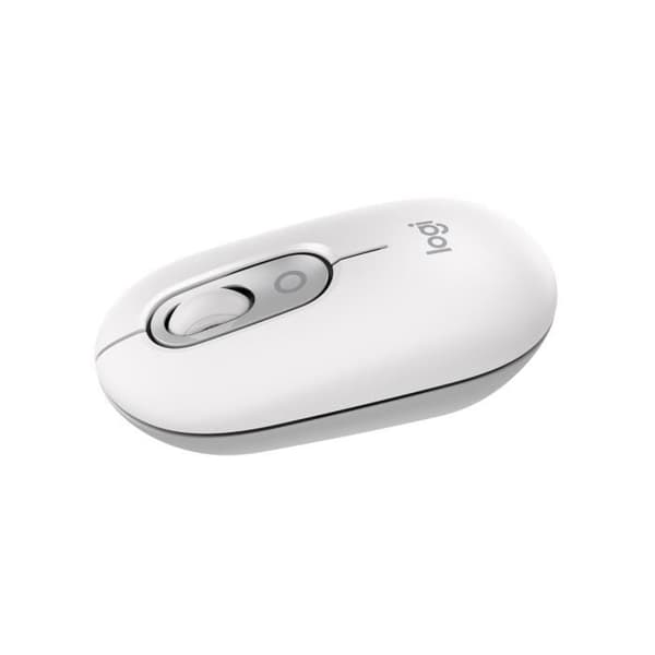 Mus - Trådlös - Logitech - Pop Mouse - Off-white