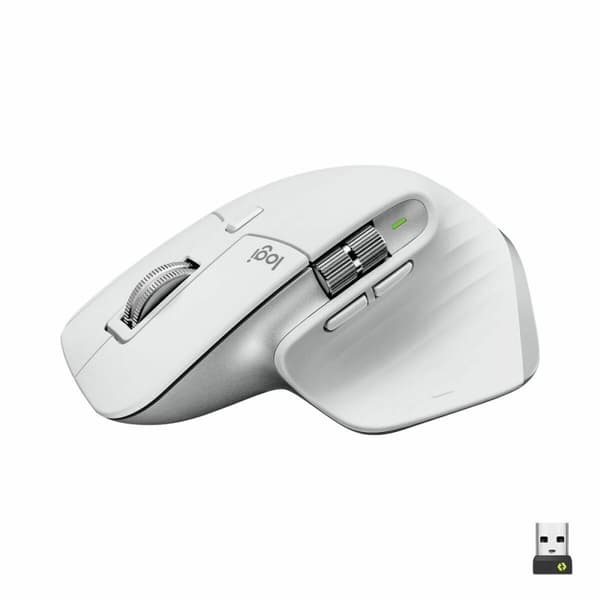 Langaton hiiri Logitech MX Master 3S Hopeinen Yksivärinen