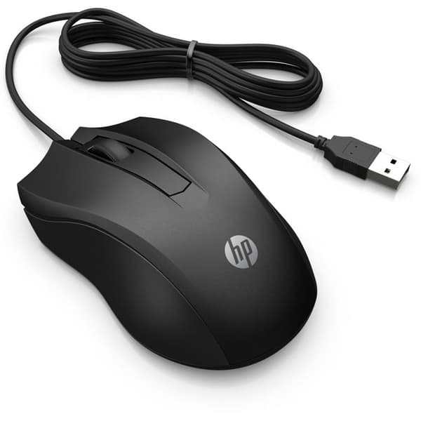 HP 105 BLK Trådband Mus EMEA-IN