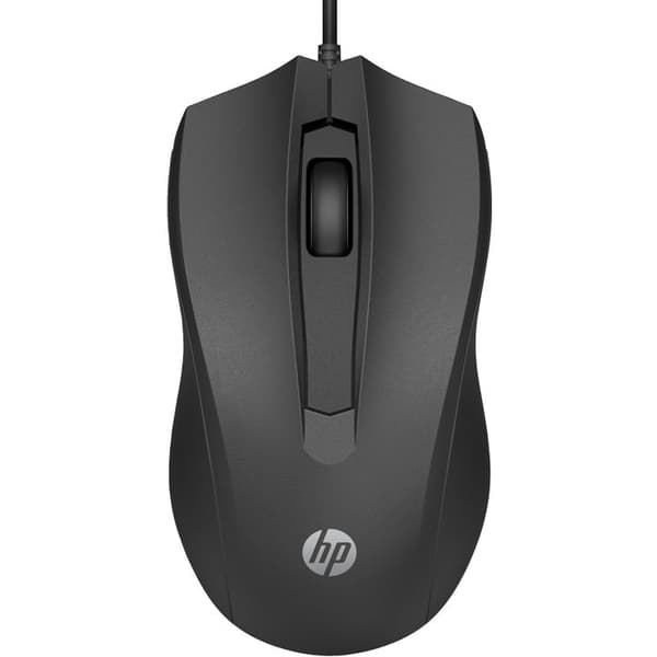 HP 105 BLK Trådband Mus EMEA-IN Svart