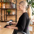 Miniatyrbilde 2 av 11: Ergonomisk Optisk Datamus R-Go RGOHEBAMRWL Grå 1750 dpi