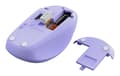 Pikkukuva 4 / 5: Trust Yvi+, Ambidextrous, Optinen, RF langaton + Bluetooth, 1600 dpi, Violetti