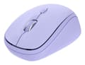 Pikkukuva 1 / 5: Trust Yvi+, Ambidextrous, Optinen, RF langaton + Bluetooth, 1600 dpi, Violetti