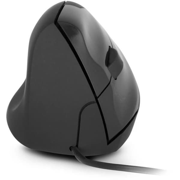 Trådlös Mus - URBAN FACTORY - EML20UF-V2 - Ergonomisk - För Vänsterhänta - Svart