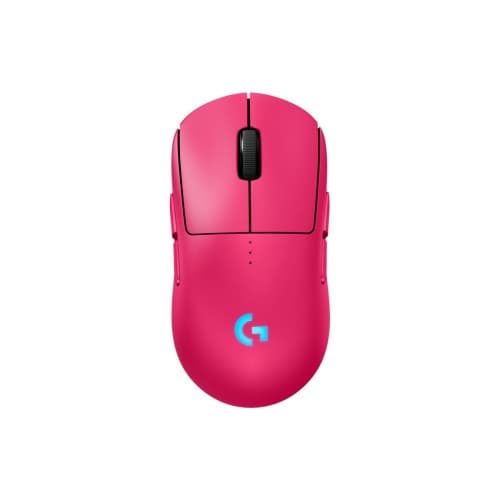 Logitech G PRO 2 - mus - gaming - 2.4 GHz, USB - rosa