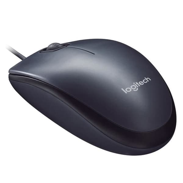 Mus - Trådbunden - Logitech - M90 - Optisk - Svart