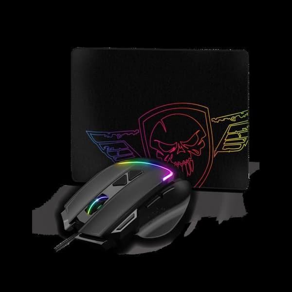 Spirit of gamer mus PRO-M3 RGB 7200dpi + musmatta