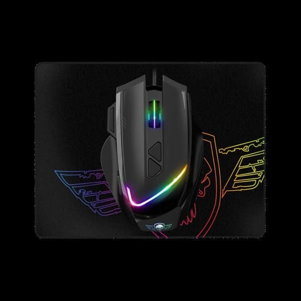 Spirit of gamer mus PRO-M3 RGB 7200dpi + musmatta