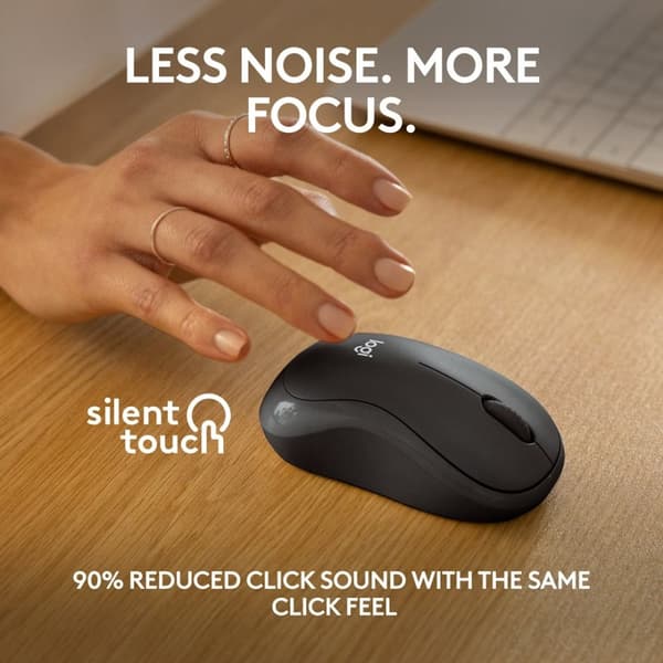 Logitech M240 mus Ambidextrous Bluetooth