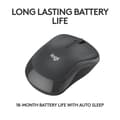 Miniatyrbild 4 av 8: Logitech M240 mus Ambidextrous Bluetooth