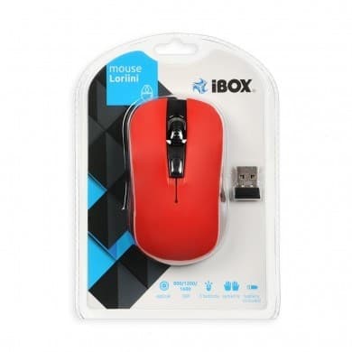iBox LORIINI mus Ambidextrous RF Wireless Optical 1600 DPI