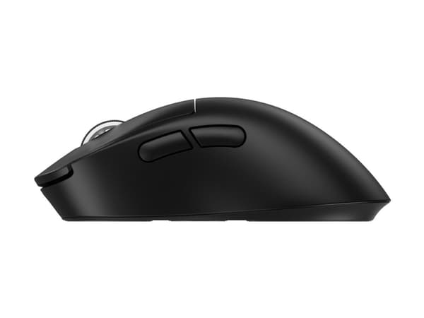 Logitech G PRO X SUPERLIGHT 2 DEX - Mus - ergonomisk - högerhänt - optisk - 5 knappar - trådlös, kabelansluten - 2.4 GHz, USB - svart
