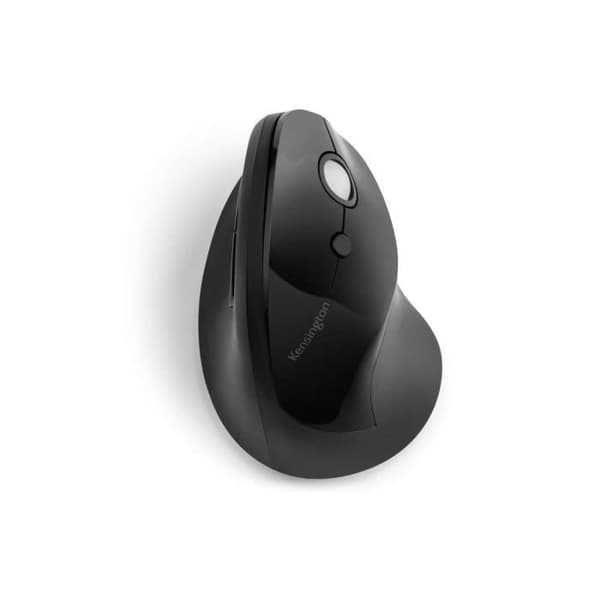 Pro Fit Ergo Vertical Wireless Mouse - KENSINGTON - Ergonomisk - För högerhänta användare - 6 knappar - Svart