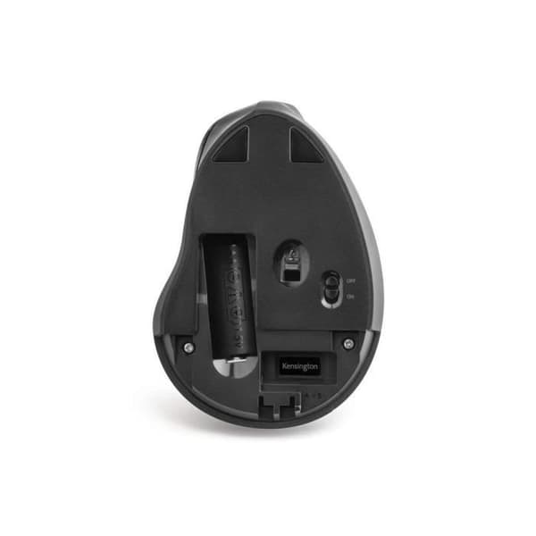 Pro Fit Ergo Vertical Wireless Mouse - KENSINGTON - Ergonomisk - För högerhänta användare - 6 knappar - Svart