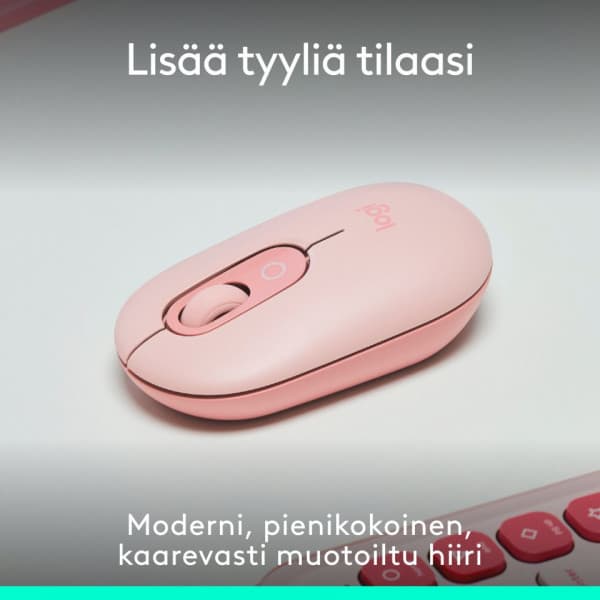 Logitech POP Mouse -langaton hiiri, roosa