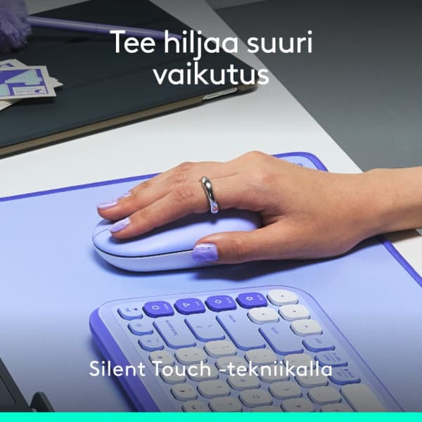 Logitech POP Mouse -langaton hiiri, lila