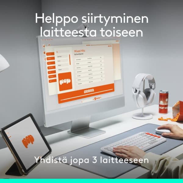 Logitech POP Mouse -langaton hiiri, lila