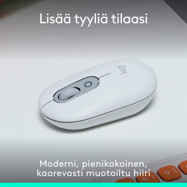 Logitech POP Mouse -langaton hiiri, luonnonvalkoinen