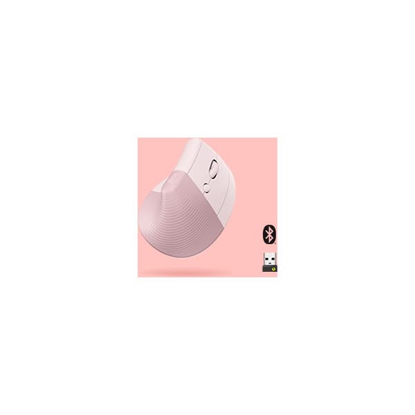 Logitech Lift -hiiri, pinkki