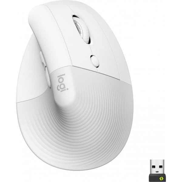 Logitech Lift -hiiri, valkoinen Valkoinen