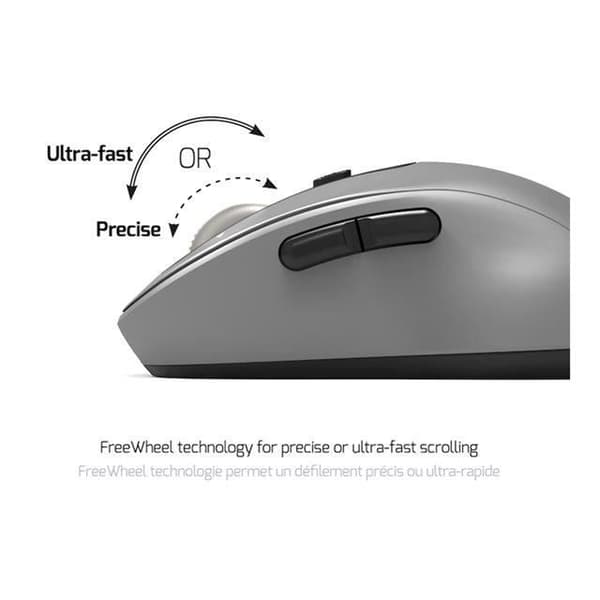 - PORT Designs - PORT Connect Professional EXPERT - Mus - laddningsbar - optisk - 6 knappar - trådlös - 2,4 GHz, Bluetooth -