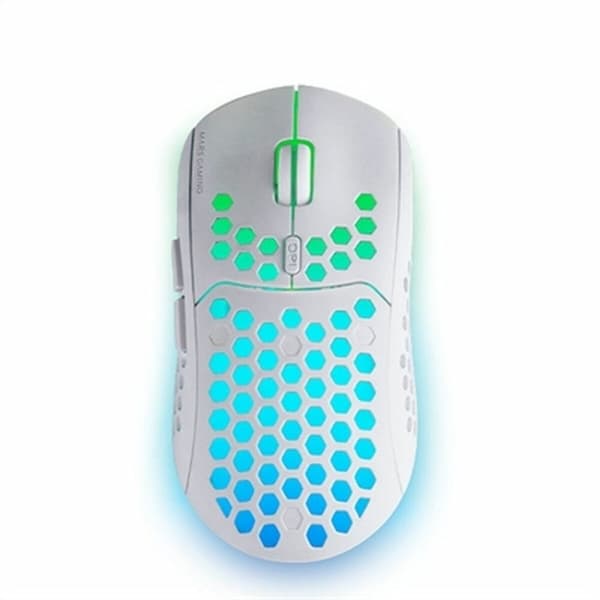 Hiiri Mars Gaming MMW3W Valkoinen 3200 DPI 3200 DPI Valkoinen