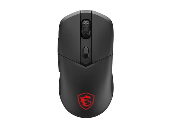 MSI VERSA 300 ELITE - Mus - ergonomisk - optisk - 6 knapper - trådløs, kablet - 2.4 GHz, Bluetooth 5.3, USB