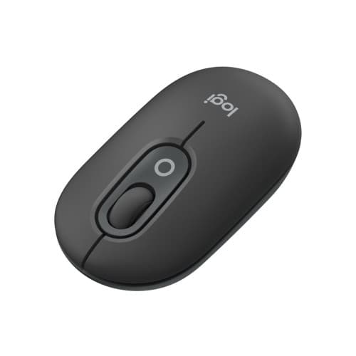 Logitech POP - mus - anpassningsbar emoji - Bluetooth 5.1 LE - grafit