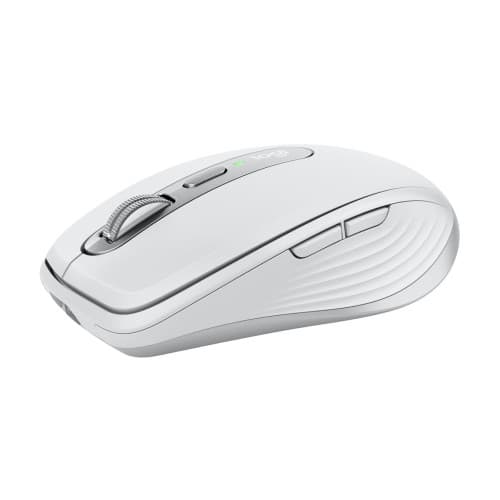 Logitech Master Series MX Anywhere 3S for Mac - mus - Bluetooth - blekgrå Silver, Vit