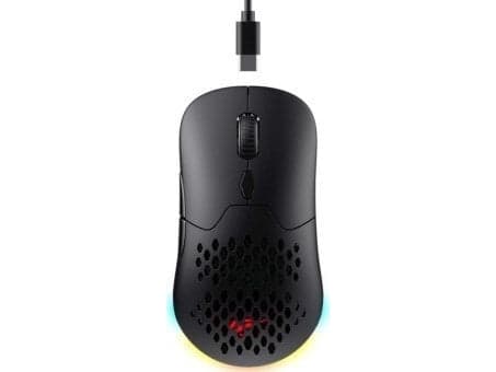 Havit Gamenote MS963WB, Ambidextrous, Optisk, RF Wireless + Bluetooth + USB Type-C, 10000 DPI, Svart