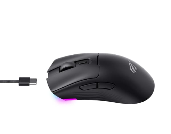 Trådlös gamingmus Havit MS966WB (vit)