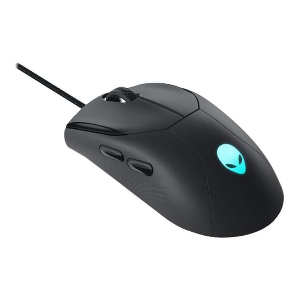 Spelmus - ALIENWARE - AW320M - 19 000 DPI - 400 IPS - RGB-belysning Svart