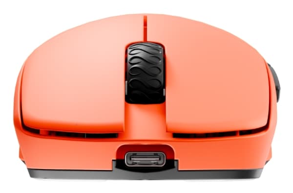 Fnatic MAYA 8K, Right-hand, Optical, Bluetooth + USB Type-C, 30000 DPI, Orange