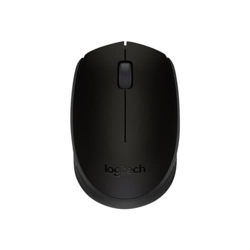 Logitech M171 - mus - 2.4 GHz - svart Svart