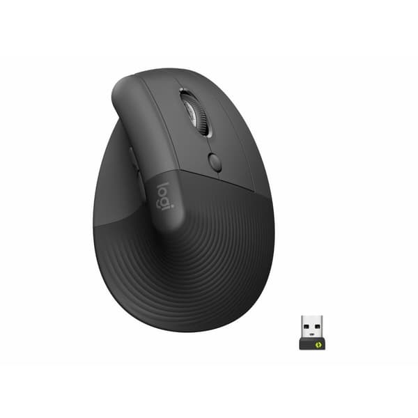 Langaton hiiri Logitech Lift Graphite Musta (1 osaa)
