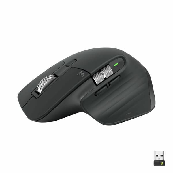 Langaton hiiri Logitech MX Master 3S Grafiitinharmaa Yksivärinen