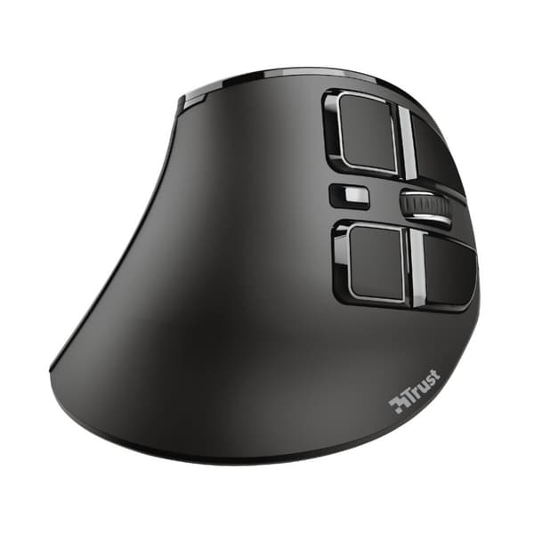 Langaton hiiri Trust Voxx Ergonominen Bluetooth Ladattava Musta 2400 dpi