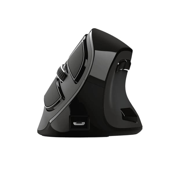 Langaton hiiri Trust Voxx Ergonominen Bluetooth Ladattava Musta 2400 dpi