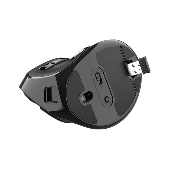 Langaton hiiri Trust Voxx Ergonominen Bluetooth Ladattava Musta 2400 dpi