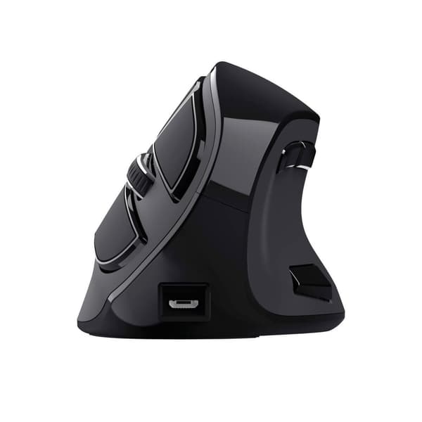 Langaton hiiri Trust Voxx Ergonominen Bluetooth Ladattava Musta 2400 dpi musta