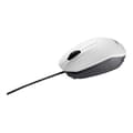 Miniatyrbild 3 av 4: ASUS UT280 mus - Vit trådbunden optik - Scrollhjul - Ambidextrous design - 1000 dpi