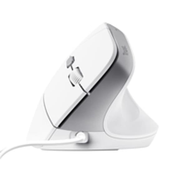 Ergonominen optinen hiiri Trust Bayo II Valkoinen 2400 dpi