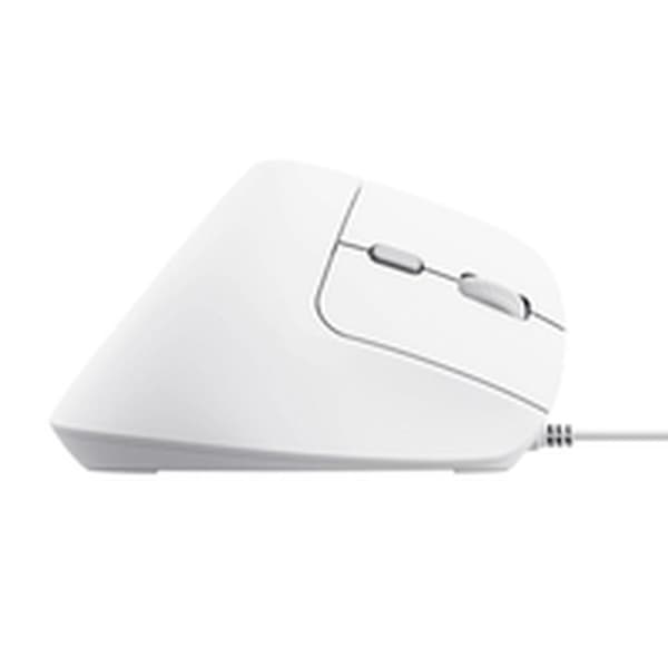 Ergonominen optinen hiiri Trust Bayo II Valkoinen 2400 dpi